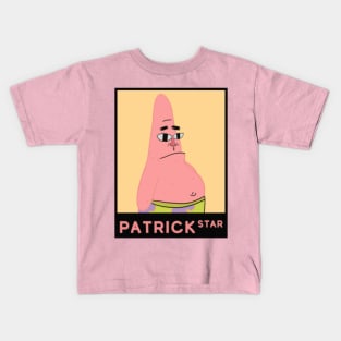 Patrick Star Ugly Face Kids T-Shirt